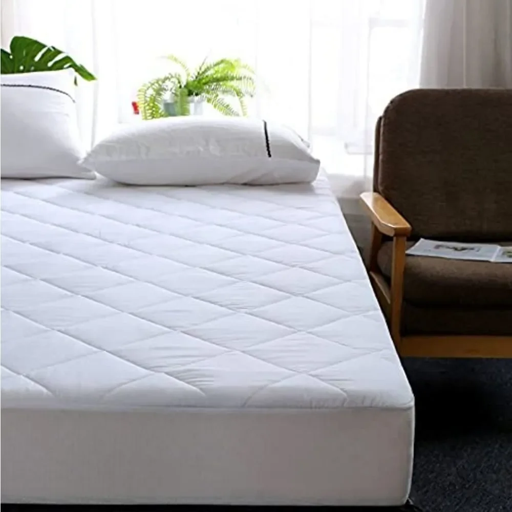 Machine Washable Waterproof Quilted Mattress Pad - Made By Design™